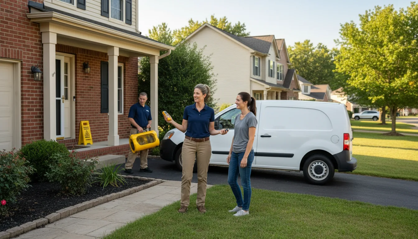 Water restoration image for Dehumidification And Cleanup Services in Siasconset, MA